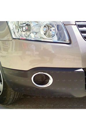 Nissan Qashqai Krom Sis Çerçevesi 2007-2010 Paslanmaz Çelik