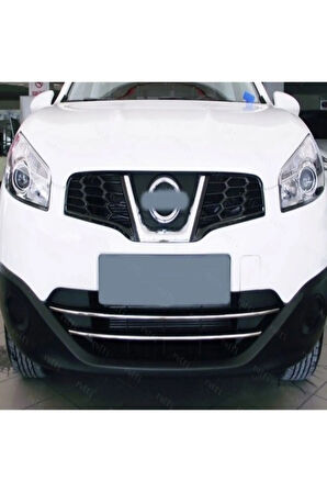 Nissan Qashqai Krom Ön Panjur 2 Parça 2010-2014 P. Çelik uyumlu
