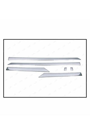Nissan Qashqai Uyumlu Krom Yan Kapı Çıtası 6 Prç. 2013-2021 Arası P. Çelik