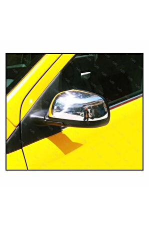 Nissan Micra Krom Ayna Kapağı 2 Prç 2010-2016 Arası Paslanmaz Çelik