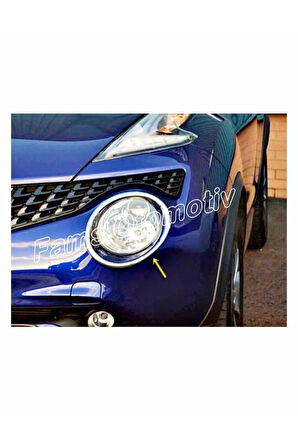 Nissan Juke Krom Far Çerçevesi 2 Prç. 2010-2014 Arası P. Çelik