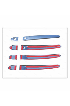 Nissan Note Krom Kapı Kolu 4 Kapı 2013 Üzeri (SENSÖRLÜ) P.çelik uyumlu