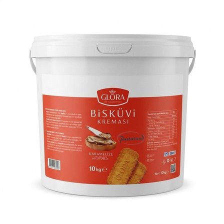 GLORA KARAMELİZE BİSKÜVİ KREMASI (10KG)