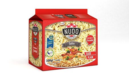 Nudo Kıvırcık Erişte Sade Noodle 300 gr