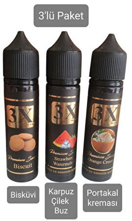 3 'lü Paket - Siyah