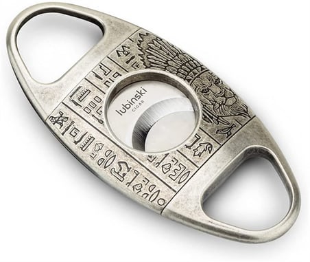 Lubinski Metal Puro Kesici Lazer Bıçak Kabartma İşlemeli Silver(60Ring)