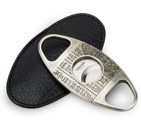 Lubinski Metal Puro Kesici Lazer Bıçak Kabartma İşlemeli Silver(60Ring)