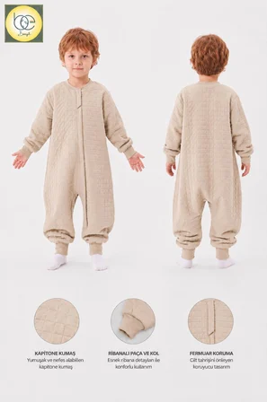 BEGI Kapitone 1.5 TOG Unisex Bebek Uyku Tulumu 2704