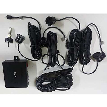 Unıversal Park Sensoru Be 750 22mm Ekranlı Turkce Konusan Beyaz - Mfk 100-19