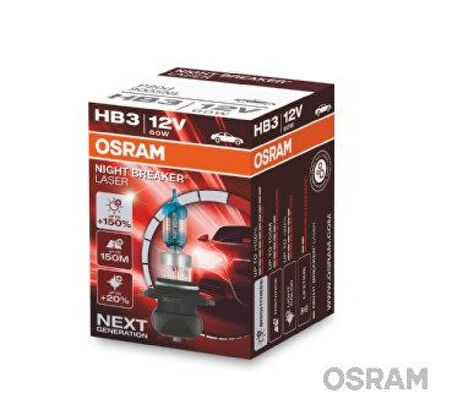Unıversal Halogen Ampul Hb3 12v 60w (ikili) - Osram 9005nl