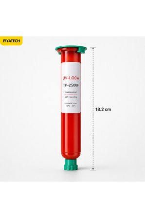 Tp-2500f Uv Loca Şeffaf Ekran Yapıştırıcı Solüsyon Telefon Tamir Jeli 50 Ml (50 Gr)
