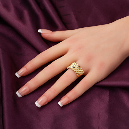 Taşsız 14 Ayar Altın Kadın Yüzük