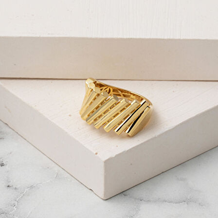 Taşsız 14 Ayar Altın Kadın Yüzük