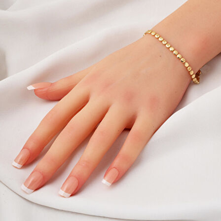 14 Ayar Zerre Altın Bileklik