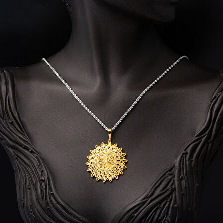 Yaşam Parıltısı 14 Ayar Altın Kolye Ucu