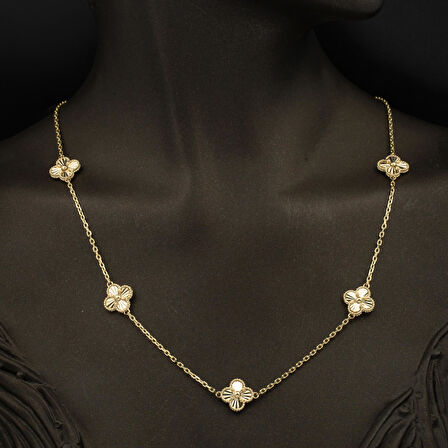 Yoncalı Spor Taşsız 14 Ayar Altın Kolye