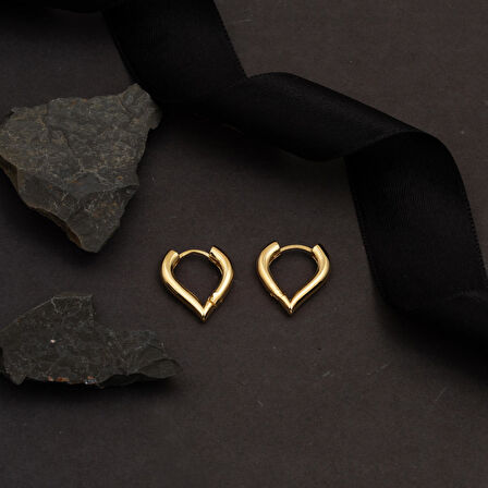 Kalpli Spor Altın Küpe