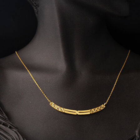 Kemer 22 Ayar Altın Üçlü Takı Seti