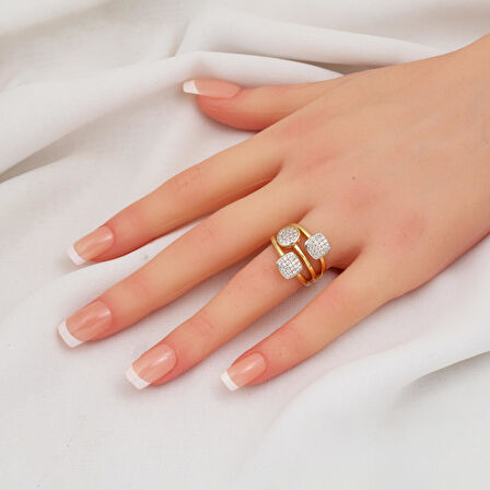 14 Ayar Altın Kadın Yüzük