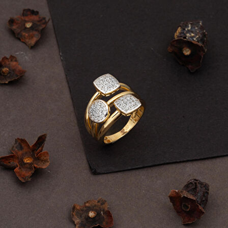 14 Ayar Altın Kadın Yüzük