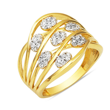 Sarmaşık 14 Ayar Altın Yüzük