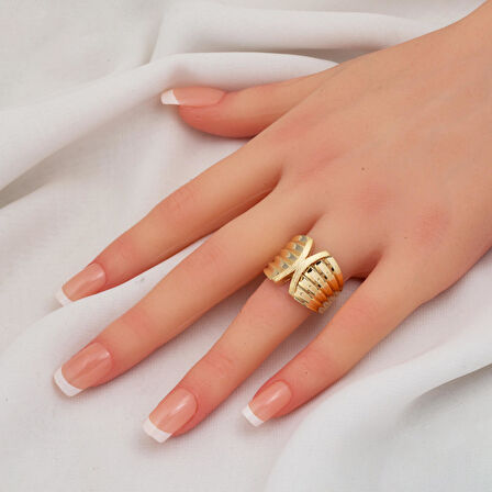 Esinti Taşsız 14 Ayar Altın Yüzük