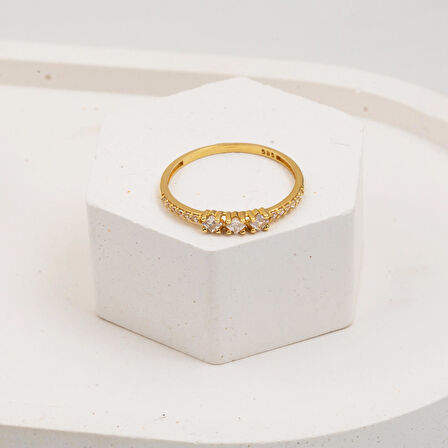 Tria 14 Ayar Altın Yüzük