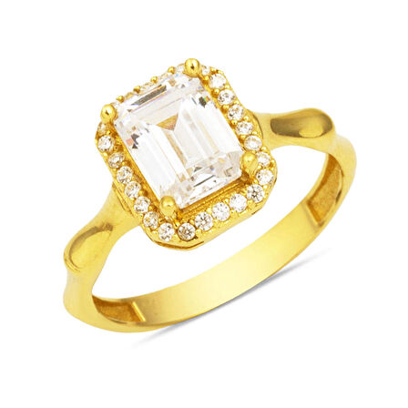 Baget Tektaş 14 Ayar Altın Yüzük