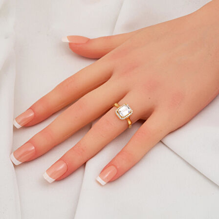 Baget Tektaş 14 Ayar Altın Yüzük