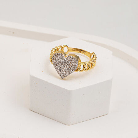 Gurmet Kalpli 14 Ayar Altın Yüzük