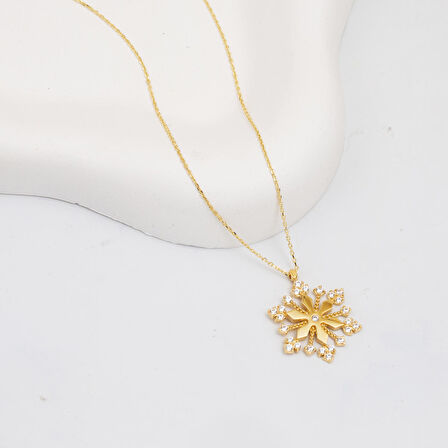 Kartanesi 14 Ayar Altın Zarif Kolye