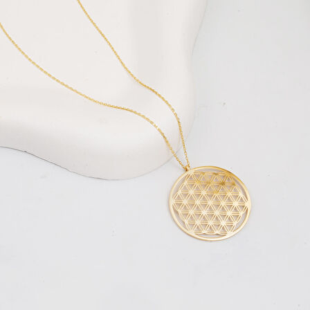 Kazaziye 14 Ayar Altın Kolye