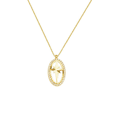 Kuzey Yıldızı Altın Kolye 14 Ayar