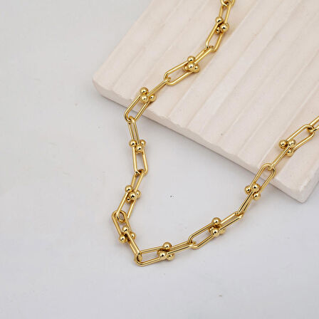 Tiffany Zincir Kolye 14 Ayar Altın