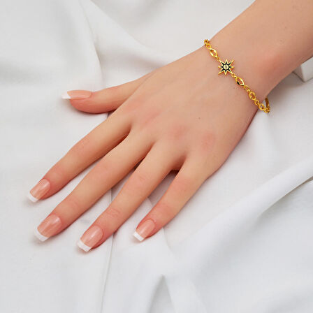 Kuzey Yıldızı 22 Ayar Altın Bileklik