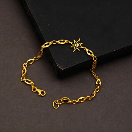 Kuzey Yıldızı 22 Ayar Altın Bileklik