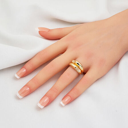 İtalyan Tasarım 14 Ayar Altın Takı Seti