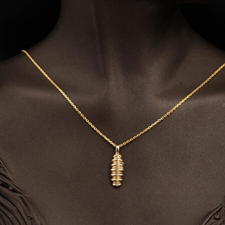 Bombeli 14 Ayar Altın Takı Seti