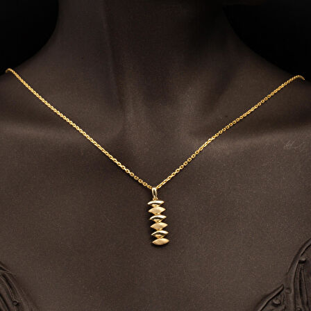 Mimoza 14 Ayar Altın Takı Seti