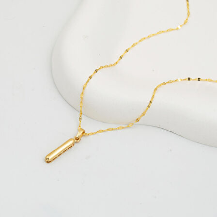 Balon I Harfi 14 Ayar Altın Kolye