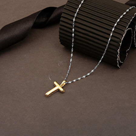 Balon Tasarımlı T Harfi Kolye Ucu 14 Ayar