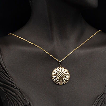 Defne 14 Ayar Altın Kolye