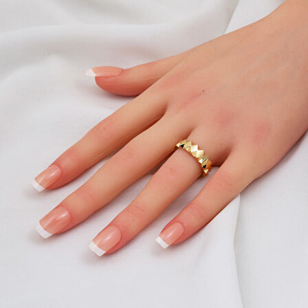 Vektor Altın Yüzük 14 Ayar