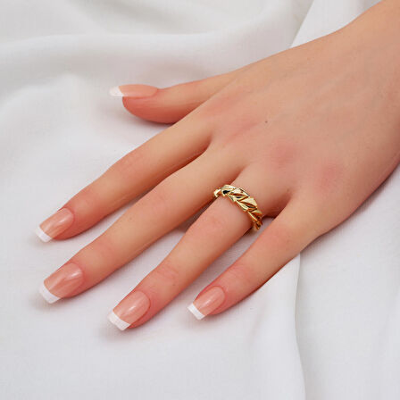 İtalyan Gurmet 14 Ayar Altın Yüzük