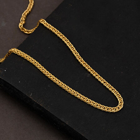 Meridyen Altın Zincir Kolye 50 cm.