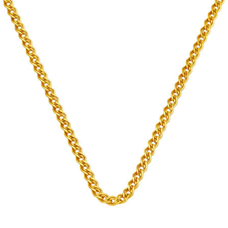 Samanyolu Altın Zincir Kolye 50 cm.