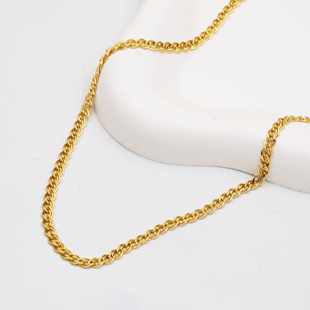 Samanyolu Altın Zincir Kolye 50 cm.