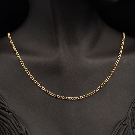 Altın Gurmet Zincir 50 cm.