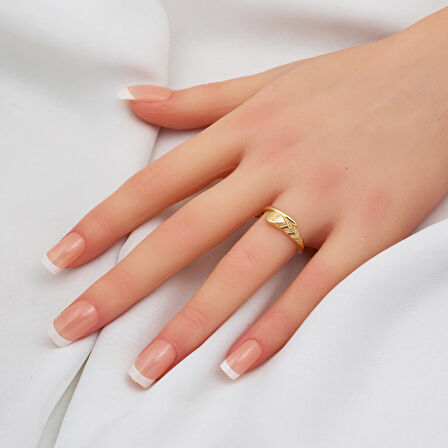 Başak 14 Ayar Altın Kadın Yüzük