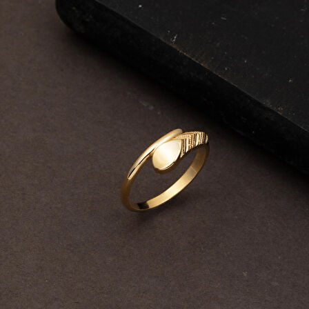 Başak 14 Ayar Altın Kadın Yüzük